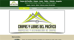 Desktop Screenshot of carpasdelpacifico.com